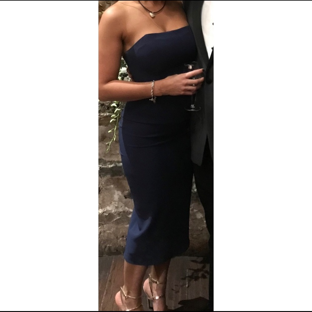 Strapless Ruffle Dress - Picture 5 of 6